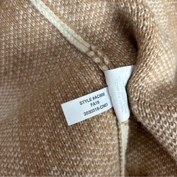 Madewell Minetta Sweater Longline Coat in Buffalo Check Wool Blend Size Small - Picture 9 of 10